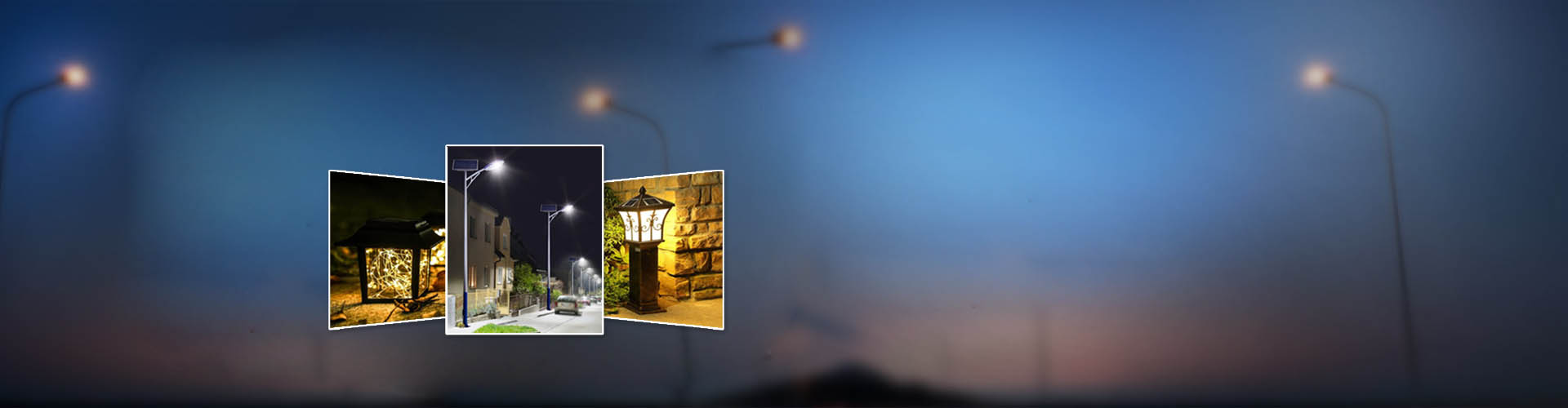 草坪灯PC端海报图