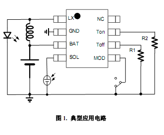 YX861B典型应用电路图