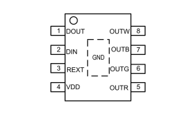 景观驱动芯片SM16804EB管脚图