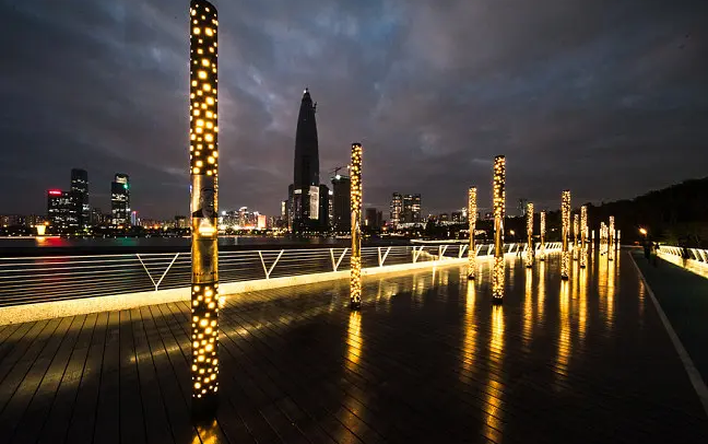 单线DMX512并联景观灯芯片应用